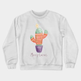 Merry Cactus Crewneck Sweatshirt